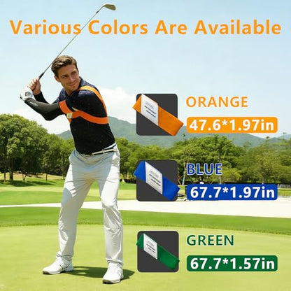Golf Grip Trainer | Golf Swing Training Aid for Golf Wrist Practice, Slider Golf for Beginners Golfs Sports to Improve Swing Stability, Golf Swing Correcting Arm Accessories