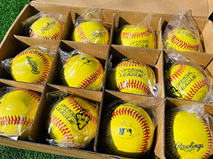 Rawlings | Official League Practice Baseballs | Multiple Count Options