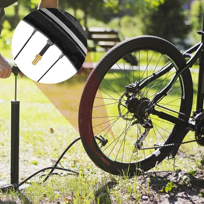 Quacc 4 PCS Ball Pump Needle Set Needles Inflating Ball Tyre Pump Adapter Bike Pump Accessories Air Nozzle Pump Adapters Tire Pump Attachments for Inflatables, Sport Balls, Bicycles