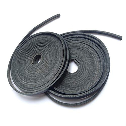 Durable Baseball and Softball Glove Lacing Kit - color: Black