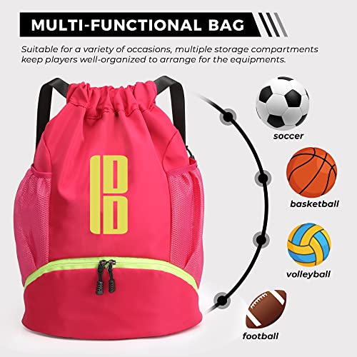 brooman Youth Soccer Bags Boys Girls Soccer Basketball Volleyball & Football Backpack