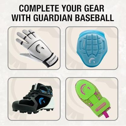 Guardian Baseball Backpack for Youth, Softball Bag for Girls, Durable Bat Bags Baseball Youth Boys and Girls, TBall Bag – Includes Hook to Hang on Fence - color: Red/Black