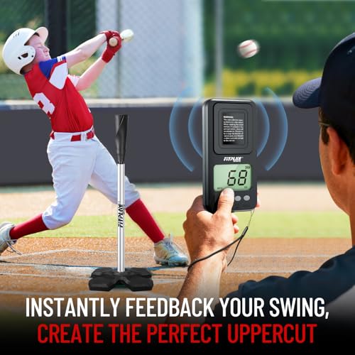 Portable Hitting Tee for Baseball/Softball,Height Adjustable from 25-37 inch,Easy Carry Premium Baseball Tee with Rubber Top,Metal Base Batting Tee for Accuracy,Power,Softball Tee For All Palyers