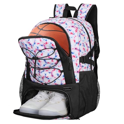 Goloni Basketball Backpack,Large Sports Bag with Ball Compartment & Shoe Compartment,Basketball Bag Fit Volleyball, soccer,Gym