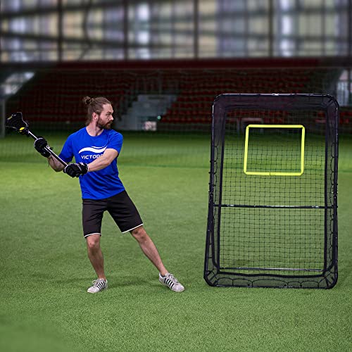 Victorem Lacrosse Replacement Rebounder Net with Cords