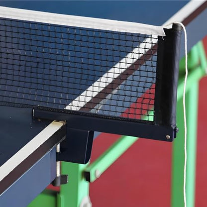 IMIKEYA Adjustable Black Table Tennis Net 182×15cm Nylon Outdoor Indoor Training Replacement Net for Ping Pong Table Sports Practice