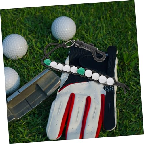 Yardwe Golf Beads Score Counter with Clip Portable Golf Tracker for Accurate Shot Counting for Easy Scorekeeping and Versatile Use