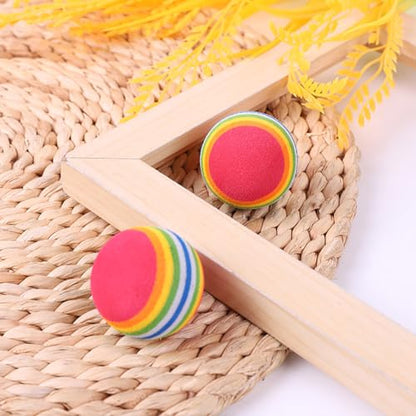 20 Pcs Small Practice Golf Balls Foam Golf Training Balls Elastic Practicing Golf Balls Outdoor Golf Practice Balls for Indoor