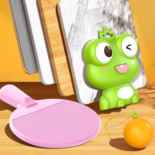 Hanging Table Tennis Trainer, with Easy Setup, 13.5x20cm, Table Tennis Trainer Set, Hangable Door Pong Game, Fun and Active Exercise, for Workout, Exercise, Adults, Kids