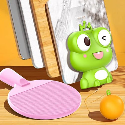 Hanging Table Tennis Trainer, with Easy Setup, 13.5x20cm, Table Tennis Trainer Set, Hangable Door Pong Game, Fun and Active Exercise, for Workout, Exercise, Adults, Kids