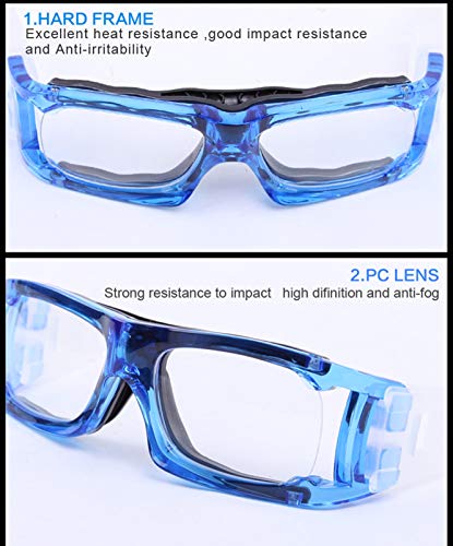 Professional Sports Goggles Dribbling Protective Safety Eyewear Basketball Glasses for Adult Men Youth with Adjustable