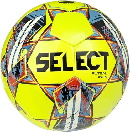 Select Select Jinga Futsal Ball - color: Yellow V22 - 1-Ball, size: Senior(Size 4)