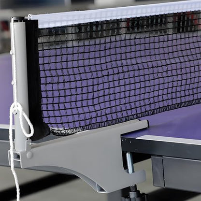 IMIKEYA Adjustable Black Table Tennis Net 182×15cm Nylon Outdoor Indoor Training Replacement Net for Ping Pong Table Sports Practice