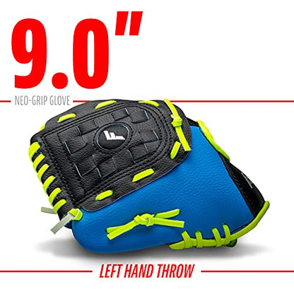 Franklin Sports Kids Baseball Glove - NeoGrip Boys + Girls Youth Tball Glove - Teeball, Baseball + Softball Mitt