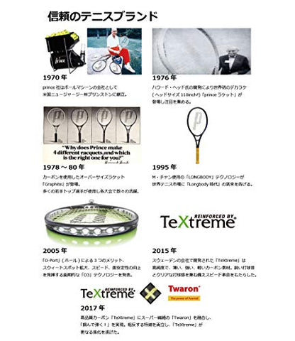 Prince 7TJ134 Synergy LITE 275 Hard Tennis Racket, Lightweight Aluminum, Grip Size 2, [Stretched]