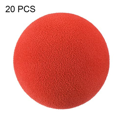 PATIKIL Golf Foam Ball, Sponge Exercise Flight Swing Practice for Indoor Training - color: Red