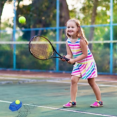 Toddmomy Tennis Practice Device 1 Set Tennis Trainer Rebound Ball with String Ball Solo Tennis Training for Self-Pracitce Tennis Training Equipment Tool Tennis Rebounder
