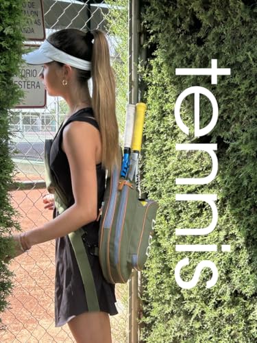 P.ala Multi-Sport Crossbody Padel Bag – Fits 2 Padel Rackets, Lightweight 2.07 lb, Fence Hook, 13” Device Sleeve, Compact Racket Bag for Padel, Tennis & Pickleball