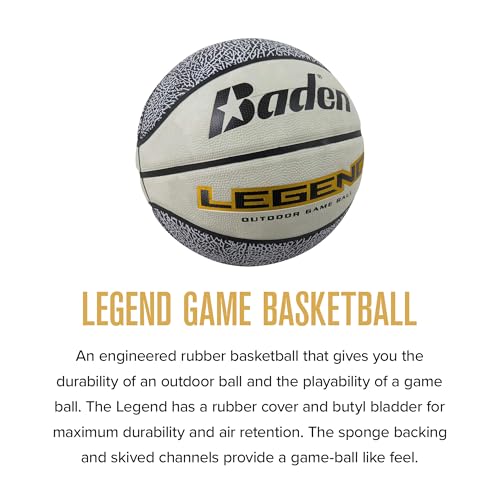 Baden Legend Rubber Basketball