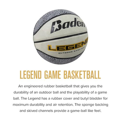 Baden Legend Rubber Basketball