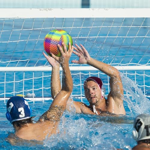 Waterproof Volleyball Size 5 - Perfect for Pool, Indoor & Outdoor Games - Durable, Lightweight, and Easy to Use for Beginners, Teens, and Adults (with Pump) - style: 2 PACK