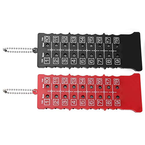 Estink Score Counter, ABS Material, 18 Hole Scoreboard, Compact Design for Easy Carrying, Ideal for Training and Competition Use