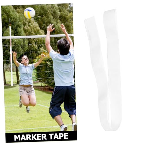 WOONEKY Volleyball Training Tape for Net Zone and Setter Practice White Marking Aid for Indoor and Outdoor Courts Clearly Defines Court Zones for Accurate Gameplay