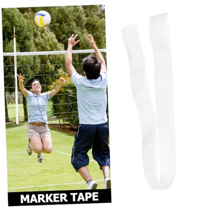 WOONEKY Volleyball Training Tape for Net Zone and Setter Practice White Marking Aid for Indoor and Outdoor Courts Clearly Defines Court Zones for Accurate Gameplay