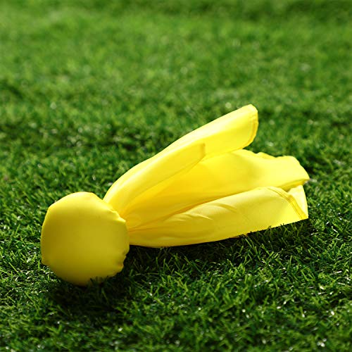 6 Pack Football Penalty Flags Tossing Flags Sports Fan Set Party Accessories for Football Theme(Yellow)