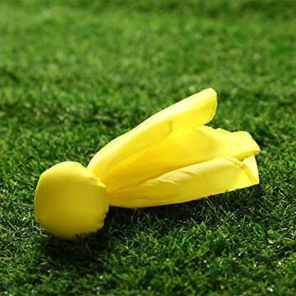 6 Pack Football Penalty Flags Tossing Flags Sports Fan Set Party Accessories for Football Theme(Yellow)