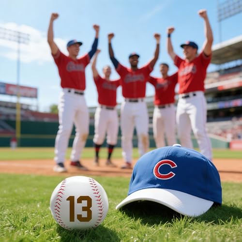 Personalized Baseball Custom Engraved Name Number Baseball with Text Logo Customized Ball Gift for for Dad Boys Senior Son Team Player, Birthday, Coach, Graduation, Wedding Groomsmen - style: Style3-Players