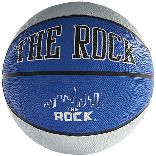 THE ROCK LD874MG420063280 Mens Rubber Basketball Navy & Gold - One Size
