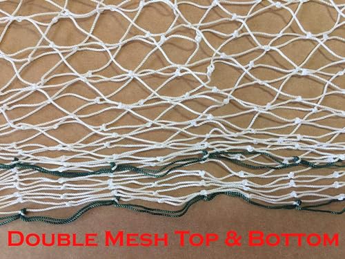 10ft, 15ft, 25ft Sports Practice Netting Sturdy Net Hitting Throwing Pitching Net 150LB Impact Hit Tested Nylon Mesh Netting for Golf, Baseball, Softball, Hockey, Soccer, LAX - size: 20ft x 25ft
