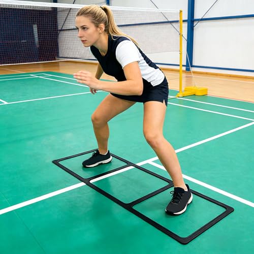 Compact Portable Speed Ladder for Balance Drills Suitable All Ages Easy Carry Permanent Silicone Ladder