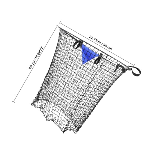 VICASKY Football Goal Net Training Target with Black Nylon Mesh, Soccer Practice Net for Accuracy and Shooting Drills, Portable Football Goal Accessory for Backyard and Indoor Use