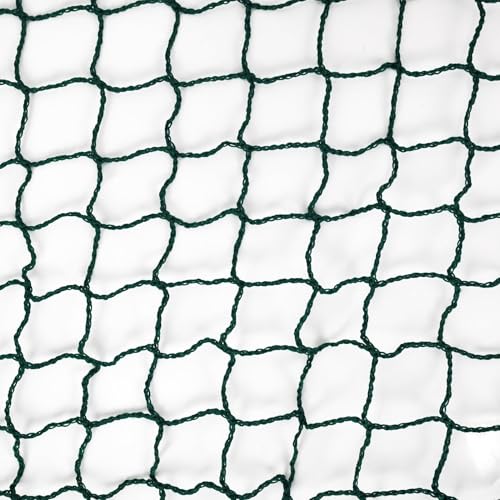 Aoneky 20ft Portable Volleyball Net for Pool and Backyard, 6.1m Nylon Rope Replacement Net with Top String, Lightweight Recreational Sports Net for Adults, Green