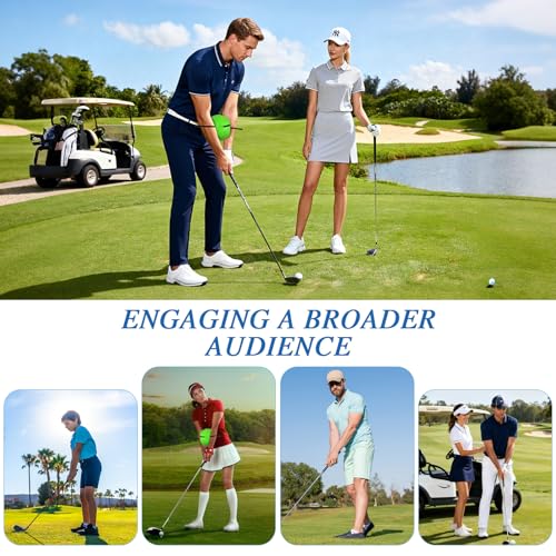 The Connector Swing Golf Training Aids,Golf Swing Trainers for Posture Correction Practice,Paired with Golf Arm Band Training Aids,Effectively Adjust the Coordination Between Arms and Body