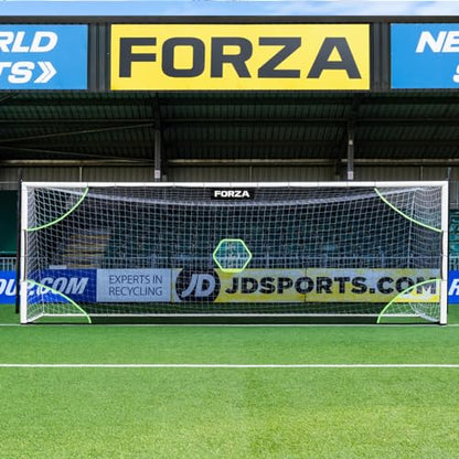 FORZA Pro Soccer Target Sheets | Soccer Goal Target Net | Scoring Zones for Improving Shooting Accuracy [4 Styles, 10 Size Options] - size: 16ft x 7ft, style: Academy