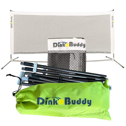 Mini Pickleball Net Set - Ultraportable, Fits in Backpack - 11-ft, 6-ft or 6-ft x 2-Pack Options, or 4-ft for Kids - Pickleball Net Portable Outdoor/Indoor Play - Sports Kit for Women, Men & Kids - color: Black Net, size: 6-ft