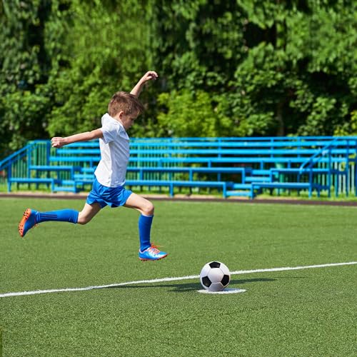 6 Pack Soccer Balls with Pump Needle, Size 3/4/5 Soccer Training Ball Practice for Kids,Youth and Adults, Soccer Ball Bulk - size: size5, 6pack
