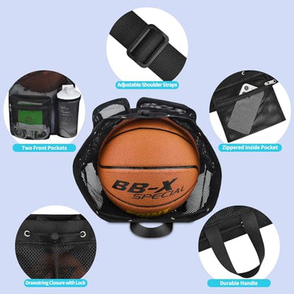 Large Drawstring Backpack for Men Women Athletic Gym Sports Workout Beach Swimming Commuting Travel - color: Black, style: L: 21"x12.5"x5.5"