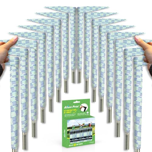 Alien Pros Golf Grip Wrapping Tapes - Innovative Golf Club Grip Solution - Enjoy a Fresh New Grip Feel in Less Than 1 Minute - style: 16-Pack Criss Cross