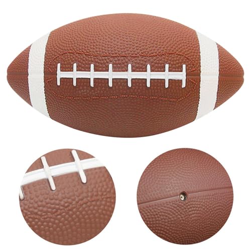 American Football Ball – PVC 20x10cm | Non Slip Synthetic Leather High Performance Training Football Durable Sports Ball for Boys Girls Outdoor Indoor Play Coordination and Fitness