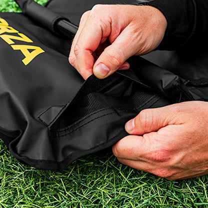 FORZA Pro Sandbag | Heavy Duty Soccer Goal Sandbag | 33lbs Sandbag for Soccer Goals (Sand NOT Included) - size: Pack of 4