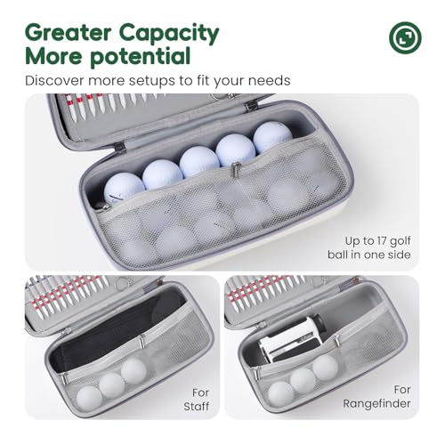 Golf Gifts for Golfers Men Women, 23Pcs Golf Accessories Kit Must Have Golf Balls Tees Glove Holder Ball Liner Pen Divot Repair Tool Score Counter, DIY Gift for Birthday Mother's Day Father's Day