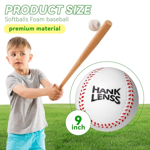 Soft Foam Baseballs for Kids - 12 Pack Practice Balls for Beginners - color: white