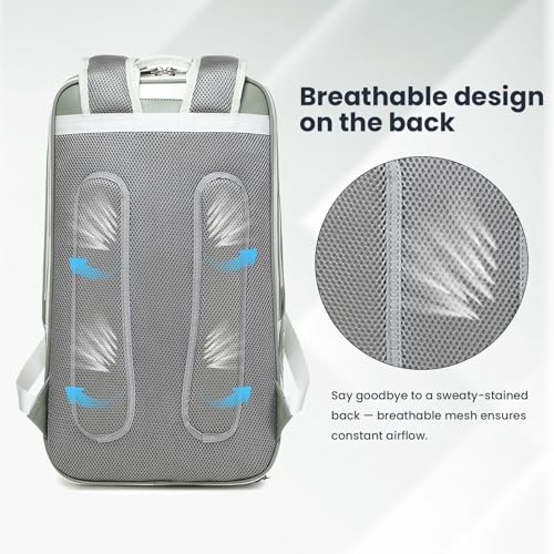 Tennis Racket Bag Pickleball Padel Backpack With Shoe Compartment, Laptop Sleeve,Fence Hook,Ball Sleeve - color: Green