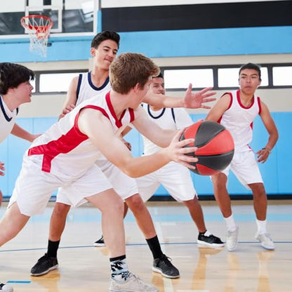 Kids Youth Basketball Size 4/5/6, 25.5"/27.5"/28.5" Basketball for Boys and Girls Indoor Outdoor Play