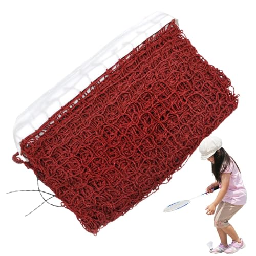 1/2 Badminton Net - Strong Mesh Volleyball Net, Professional Badminton Net Set | Lightweight Badminton Pickleballl Net, Portable Badminton Equipment for Backyard, Beach, Park, Outdoor - color: 2 pcs