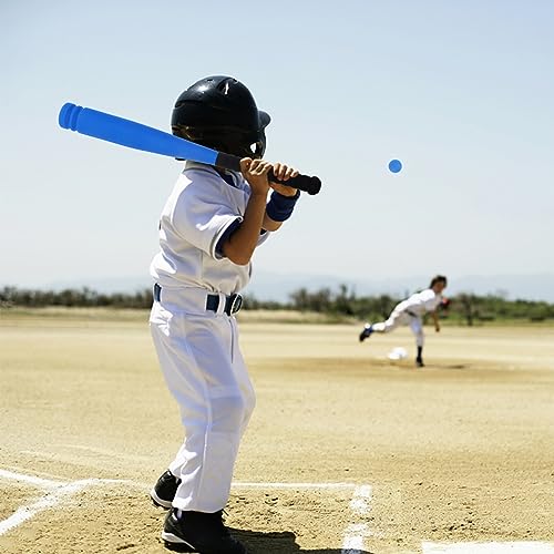 HANABASS Super Safe Baseball Bat Set for Age Blue Bat with Ball for Indoor Outdoor Practice Lightweight Easy to Grip